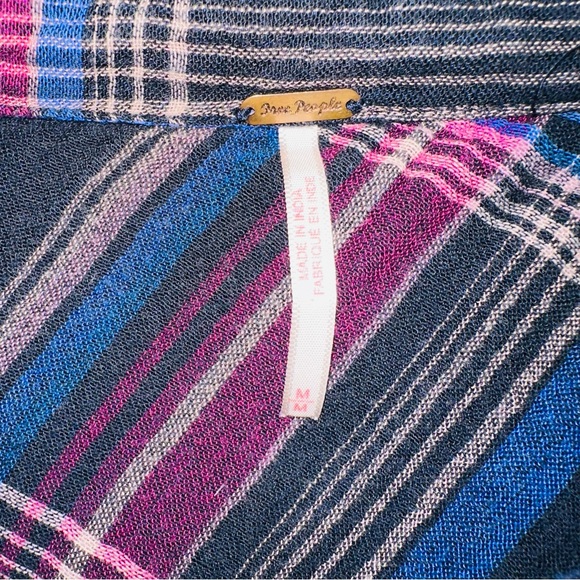 Free People Nordic Day plaid button down shirt - Picture 9 of 9